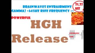 HGHMusic 10BWE 3132hzHF 645hzPituitary stimulation to release growth hormone [upl. by Obaza]