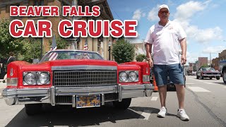 33rd Annual Beaver Falls Car Cruise  Classic Cars amp Local Business Showcase [upl. by Shutz]