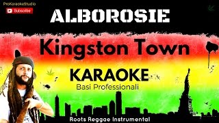 KINGSTON TOWN Alborosie BASE KARAOKE Professionale  CORI e TESTO Hd [upl. by Gianina620]