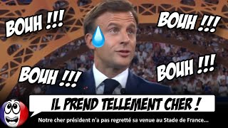 Macron SIFFLÉ COMME JAMAIS au Stade de France devant le monde entier Jouissif [upl. by Aizirk864]