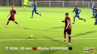 ⚽️ Redbridge FC 🔵 🆚 🔴 Brightlingsea Regent FC  Essex Senior Cup 3R Mon04Nov24 GOALS [upl. by Yrocej486]