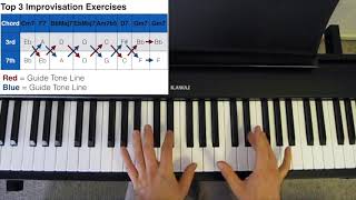 Top 3 Improvisation Exercises to Improve Your Soloing [upl. by Petey]