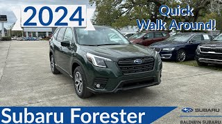 New 2024 Subaru Forester Premium Stock 12329S [upl. by Almallah530]