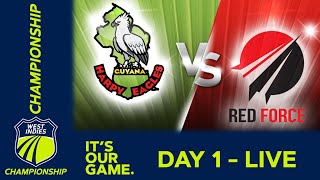 🔴 LIVE Guyana v Trinidad amp Tobago  Day 1  West Indies Championship 2024  Wednesday 7th February [upl. by Bastien425]