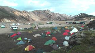 Iceland 2009  Landmannalaugar [upl. by Annaiel700]