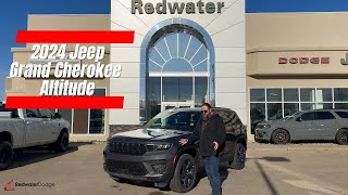 New 2024 Jeep Grand Cherokee Altitude 4x4  Stock  RGH8011  Redwater Dodge [upl. by Adien]