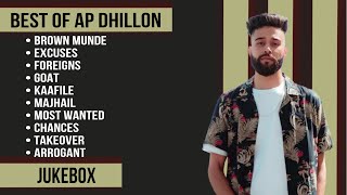 Ap Dhillon Hit Songs  Ap Dhillon All Songs  New Punjabi Songs Jukebox 2023 apdhillon [upl. by Rebane]