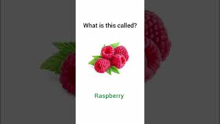 Can you guess the name of these berries easy english learnenglish vocabulary learn quiz food [upl. by Natassia]