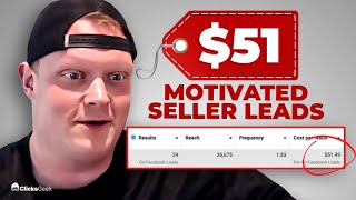 Motivated Seller Leads  Real Estate Investor Leads  Facebook Ads For Real Estate Investors [upl. by Ailatan]