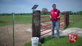 How to Install an Automatic Gate Opener  Tractor Supply Co [upl. by Arrec]