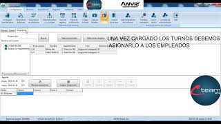 Configurar turnos rotativos ANVIZ CTeam [upl. by Iver598]