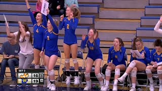 Girls High School Volleyball Wayzata vs Osseo Section 5AAA [upl. by Bryon992]