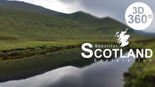 360° Beautiful Scotland Exploration 4K Stereoscopic 3D 360° VR Video [upl. by Sidnala]