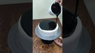 Beautiful Chocolate Cake shortvideo trending cake ytshorts chocolatedesign [upl. by Jamnis913]