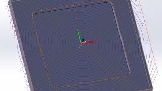 SolidCAM  How to do a Spiral pocket [upl. by Kahle]