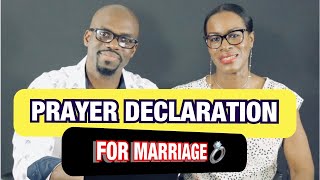 Prayer Declaration For Marriage [upl. by Notsnarc79]