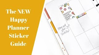 The NEW Happy Planner Sticker Guides [upl. by Banyaz]