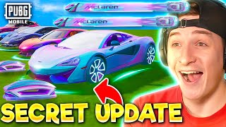 SECRET CAR UPDATE IS INSANE PUBG MOBILE [upl. by Soinski]