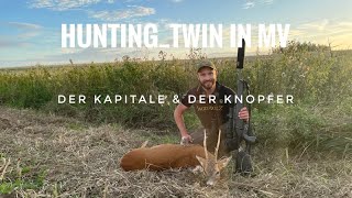 Der Kapitale amp Der Knopfer  Roebuckhunting  huntingtwin [upl. by Freemon]