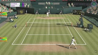 Carlos Alcaraz VS Nicolas Jarry  Wimbledon 2023  Tennis Elbow 4  Gameplay [upl. by Aned]