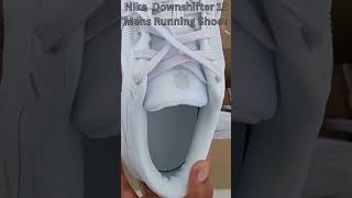 Nike Downshifter 12  Mens White Running Shoes Unboxing Shorts ytshorts nike [upl. by Eehtomit]