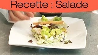 Préparer une délicieuse salade César [upl. by Aridnere265]