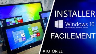 Comment Installer Windows 10 Facilement   Tutoriel de A à Z [upl. by Nolie]