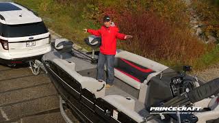 Princecraft  Ventura 224 Walkaround 2024 Deck boat [upl. by Anirehs]