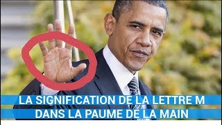 LA SIGNIFICATION DE LA LETTRE M DANS LA PAUME DE LA MAIN c0ns3ils [upl. by Sid]