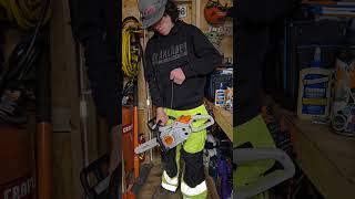 🤷🏻‍♂️ stihl chainsaws chainsaw chainsawman shorts viral roadto20k [upl. by Nnyletak]