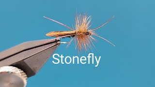 Fly Tying  Stonefly  Dry Fly [upl. by Ita761]