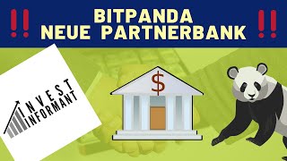 Bitpanda 🐼 neue Partnerbank 🏦  Deutsch [upl. by Bringhurst]