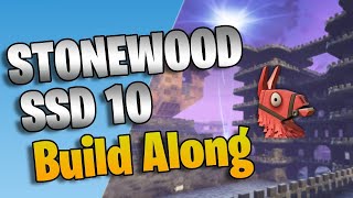 How to Build Stonewood Storm Shield Defense 10 Step By Step  Gameplay  Fortnite Save the World [upl. by Acey]