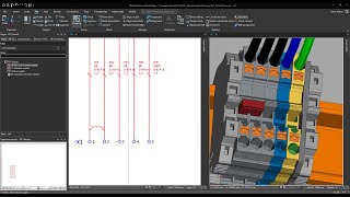 EPLAN P8  Pro Panel  How to design terminal strips automatically EPLAN Platform 2022 [upl. by Rubio]