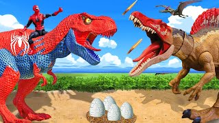 Dinosaurs battles and more  Compilation  Trex Stegosaurus Triceratops Velociraptor Diplodocus [upl. by Bucky222]