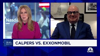 US Chambers Tom Quaadman on Exxon activist lawsuit Exxon had no alternative but to go to court [upl. by Rudiger332]