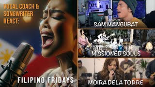 E013 Reaction to Filipino Singers Sam Mangubat Missioned Souls amp Moira Dela Torre [upl. by Thor]