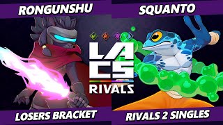 LACS Rivals  Rongunshu Clarien Vs Squanto Ranno Rivals of Aether 2  RoA2 [upl. by Ssidnak]