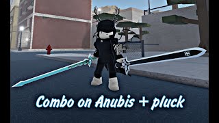 One shot combo on Anubis  pluck [upl. by Bouldon]