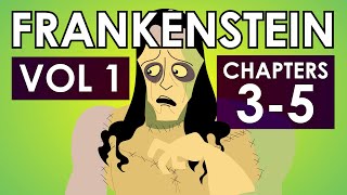 Frankenstein Summary  Volume 1 Chapters 35  Schooling Online [upl. by Terrie]