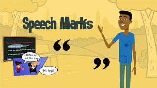 Using Speech Marks  Punctuating Direct Speech  EasyTeaching [upl. by Schmitz]