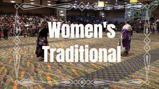 Womens Traditional  2023 Prairie Island Winter Wacipi Pow Wow  Powwowscom [upl. by Krebs279]