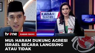 MUI Jelaskan Mengapa Baru Mengeluarkan Fatwa Boikot Produk Israel  Kabar Siang tvOne [upl. by Notsla]