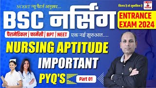 NURSING APTITUDE MCQ FOR BSC NURSING  NURSING APTITUDE PYQ FOR BSC NURSING EXAM  BY JD SIR [upl. by Nonnelg]