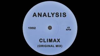 Analysis  Climax Original Mix 1992 Piano House Tune [upl. by Peatroy]