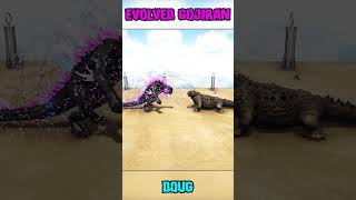 Evolved Gojiran vs DOUG shorts arkbattle [upl. by Grubman]