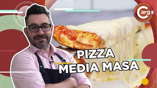 LA RECETA DEFINITIVA DE PIZZA MEDIA MASA [upl. by Romona]