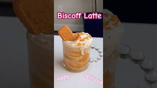 How To Make the Perfect Biscoff Cookie Butter Coffee Latte at Home ☕️🍪coffee shorts [upl. by Nawed199]