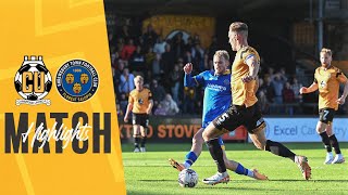 Cambridge United v Shrewsbury Town highlights [upl. by Kironde67]