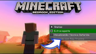 🌵COMO INSTALAR SHADERS NO MINECRAFT DE CELULARBEDROCK EDITION 121 Atualizado [upl. by Aicemak]